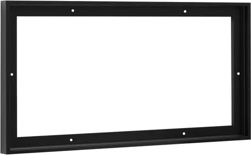 Pixy Canvas Marco Flotante de 12 x 20 pulgadas para pinturas en lienzo de profundidad de 3/4 (0.75 pulgadas), impresiones en lienzo, paneles de Negro