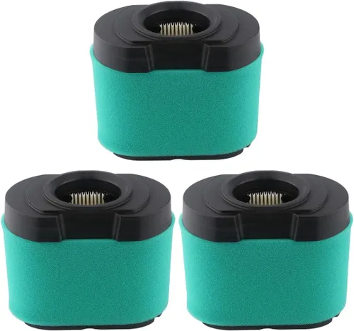 Paquete de 3 filtros de aire 792105 para motores B & S 792105 276890 4163205 4163206 44H777 John Deere GY21057 MIU11515 MIU11517
