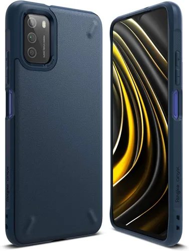 Miniatura 10 de Ringke Onyx - Funda compatible con Xiaomi Poco M3, resistente y resistente, reforzada, a prueba de golpes, TPU Grip Funda para teléfono - Negro