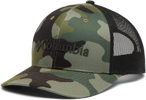 Miniatura 199 de Columbia - Gorra de malla con bandera con árboles unisex para adultos, corona alta