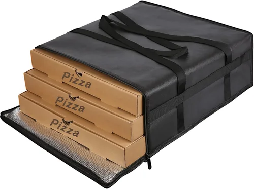 Miniatura 8 de musbus Bolsa para Pizza de Entrega Bolsa para Llevar Pizza Bolsas Aisladas Grandes para Entregas, 50,8x50,8 cm Bolsa para Alimentos de 20 Pulg