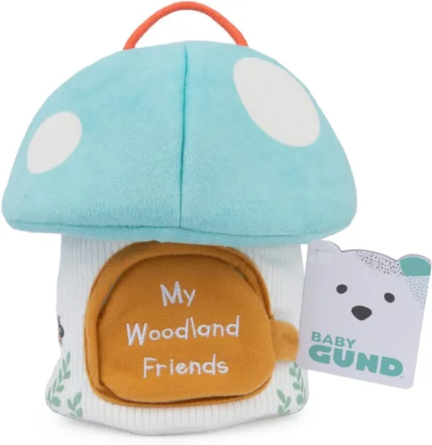 Miniatura 4 de Baby GUND Play Soft My Woodland Friends - Juego de Peluche de 5 Piezas con Sonajero, Chirriador y Juguetes de Peluche Arrugados, Juguete Sensorial