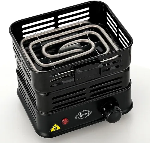 Miniatura 3 de Quemador de carbón multipropósito Turbo Quemador de carbón de arranque de carbón Placa caliente Estufa eléctrica de coco Arrancador de coco 1000W
