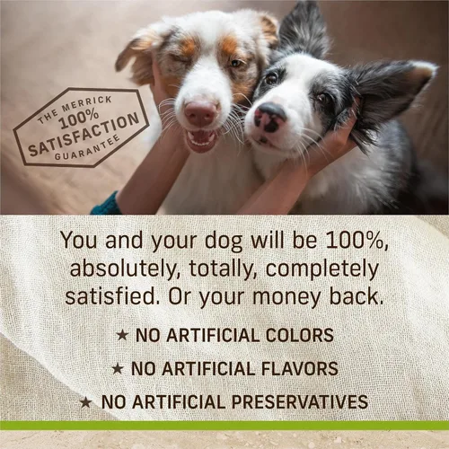 Miniatura 11 de Merrick - Alimento seco para perros con vitaminas y minerales añadidos para todas las razas, 25 libras, cordero