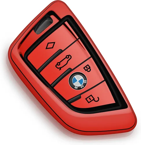 Miniatura 8 de Compatible con BMW Funda para Llavero de Coche 230i 330i 430i 440i 530e 530i 540i 740i 745e 750i 840i M2 M235i M240i M3 M340i M4 X1 X2 X3 X4 X5 X6