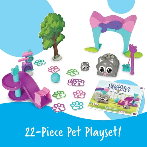 Miniatura 4 de Learning Resources Coding Critters Scamper & Sneaker - Juguetes de codificación sin pantalla para niños, juguetes electrónicos de aprendizaje
