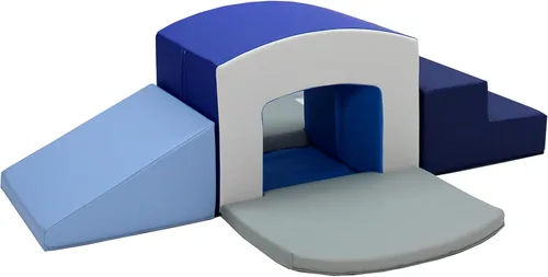 Miniatura 12 de FDP SoftScape Playtime Grow-n-Learn - Escalador de túnel con almohadillas adicionales para niños pequeños; juego de juego activo de espuma suave