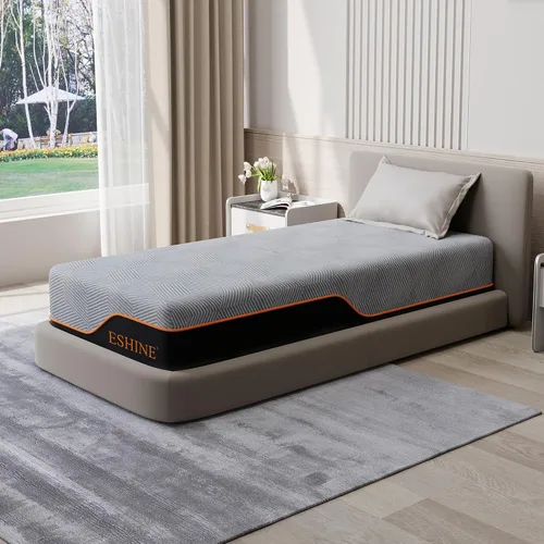Miniatura 17 de Eshine - Colchón Twin XL para alivio del dolor de espalda, de 8 pulgadas de espuma viscoelástica con gel de enfriamiento - Fabricado en EE.UU.