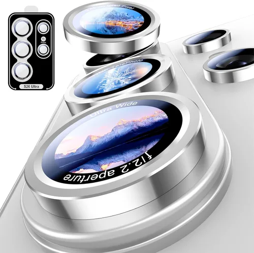 Miniatura 42 de Uyiton para iPhone 17 Pro Max/17 Pro/16 Pro Max/16 Pro/15 Pro Max/15 Pro/14 Pro Max/14 Pro Protector de lente de cámara - Cubierta de cámara