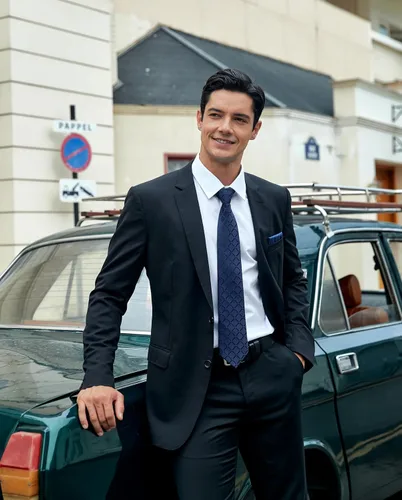 Miniatura 2 de HISDERN Conjunto de corbata a cuadros a cuadros pañuelo tejido clásico formal para hombre corbata y bolsillo cuadrado