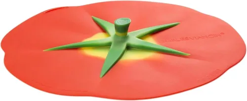 Miniatura 8 de Charles Viancin - Tapa de silicona para tomate para almacenamiento de alimentos y cocinar - 11 pulgadas - Sellado hermético en cualquier superficie