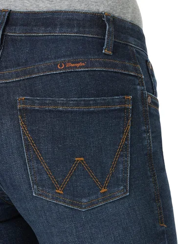 Miniatura 4 de Wrangler Womens Willow Mid Rise Performance Waist Boot Cut Ultimate Riding Jeans
