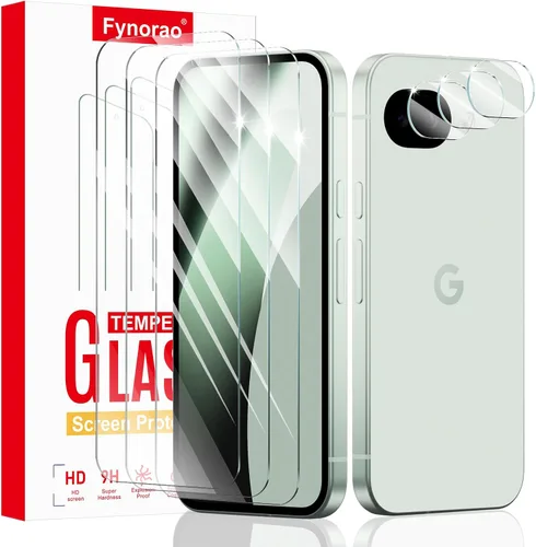 Miniatura 21 de Paquete de 4 protectores de lente de cámara para Google Pixel 6A, protector de pantalla de vidrio templado 9H, claridad HD, antiarañazos, sin