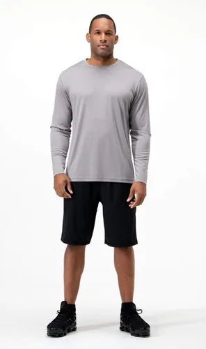 Miniatura 2 de DEVOPS 2 Pack Men's Sun Protection Shirts UV SPF UPF 50+ Long Sleeve Rash Guard Fishing Running Quick Dry Lightweight