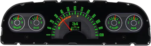 Miniatura 6 de Dakota Digital RTX-60C-PU-X Sistema de instrumentos de calibre Retrotech compatible con Chevy Pickup 1960-63