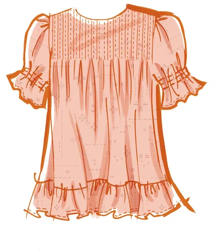 Miniatura 8 de McCall's Kit de patrones de costura Misses' Tops, código de diseño M8325, tallas XSM-SML-MED