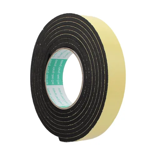 Miniatura 9 de Cinta de espuma de una sola cara autoadhesiva, [para accesorios domésticos, uso diario] - 0.197 in x 0.039 in / 32.8 ft / negro, amarillo / 2