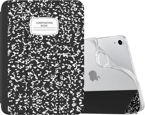 Miniatura 55 de MoKo Funda para iPad (A16) de 11ª generación 2025/10ª generación 2022, iPad de 11 pulgadas/10.9 pulgadas con cubierta trasera translúcida de TPU