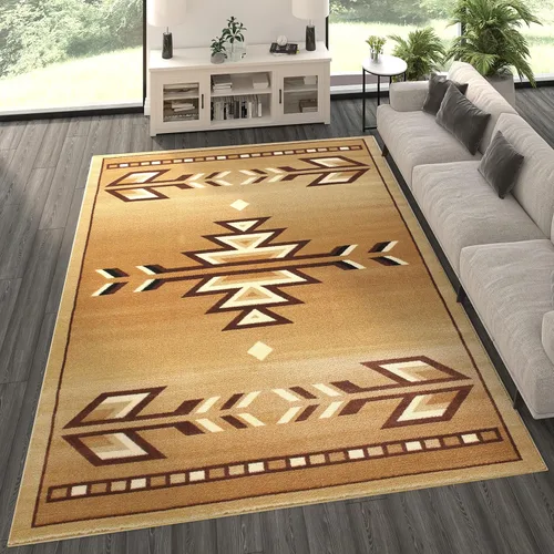 Miniatura 22 de Masada Masada Rugs Southwest - Alfombra nativa americana de 2 x 3 pies, color azul