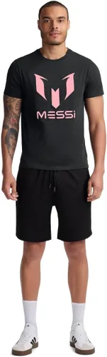 Miniatura 10 de Messi Men's Wingstar Logo Tee, Lifestyle Short Sleeve T-Shirt, Standard Fit with Graphic