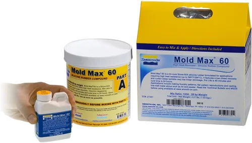 Mold Max 60 - Compuesto de Goma de Silicona Resistente al Calor - Unidad de Pinta