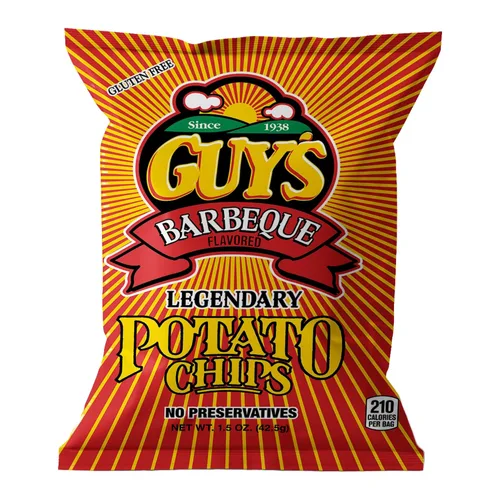Miniatura 13 de Guys - Papas fritas de crema agria y cebolla, bocadillos saludables y salados con una mezcla única de especias, papas fritas naturales, papas fritas