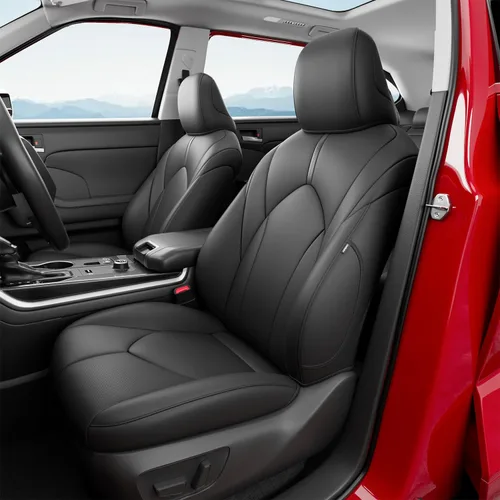 Miniatura 7 de Xipoo Funda para Asiento de 8 Plazas Compatible con Protector de Asiento de Coche para Toyota Highlander 2014-2019 Reemplazo para Accesorios