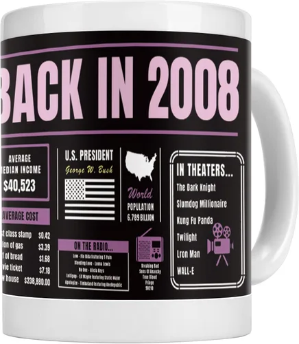 Miniatura 31 de Decoraciones de cumpleaños número 51, taza de café Back In 1972, regalos de cumpleaños de 51 años para hombres, mujeres, amigos, compañeros de De