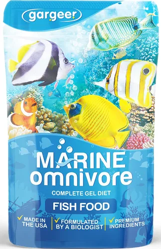 Miniatura 13 de Gargeer Alimento de pescado cíclido africano de 3 onzas para criadores avanzados. Dieta completa de gel cíclidos africanos para jóvenes y adultos.