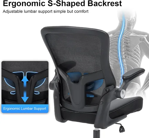 Miniatura 4 de Silla de oficina resistente, silla de oficina ergonómica de escritorio de 400 libras para personas pesadas, sillas de escritorio de oficina en casa