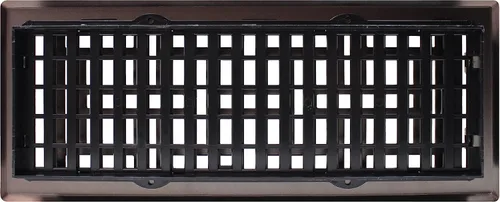 Miniatura 8 de Decor Grates Registro de suelo oriental AJH412-RB, 4 x 12 pulgadas, acabado de bronce frotado bronce (Rubbed Bronze Finish)