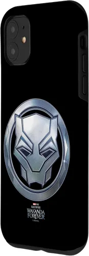 Miniatura 2 de Marvel Black Panther: Wakanda Forever - Carcasa para iPhone 17, color plateado