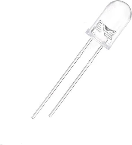 SaNzia 10 unidades de diodo LED de 0.197 in ultra brillante blanco cálido, rojo, verde, azul, UV, morado, amarillo, naranja, rosa, 2 V, 3 V, 20 mA