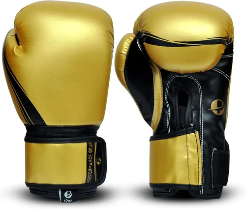 Miniatura 5 de Guantes de boxeo metálicos - MMA Muay Thai Training & Fight Oro