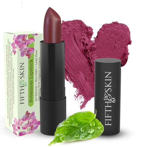 Miniatura 11 de Botanical Lipstick, Labial natural, orgánico, hidratante, no tóxico, larga duración, color vibrante, Rojo Berry