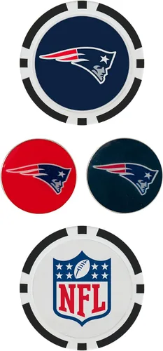 Miniatura 21 de Team Effort Juego de marcadores de pelota NFL