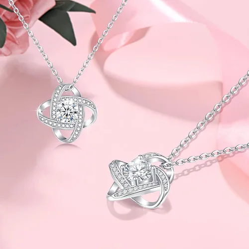 Miniatura 5 de UNGENT THEM Collar de nudo de amor para suegra, regalo de boda, Navidad, cumpleaños para abuela, madrastra, suegra, suegra, suegra, suegra, ahijada