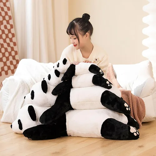 Miniatura 5 de Animales de peluche con peso, peluche de panda, lindo panda con peso, animales de peluche, regalo para niños y adultos, 15 pulgadas