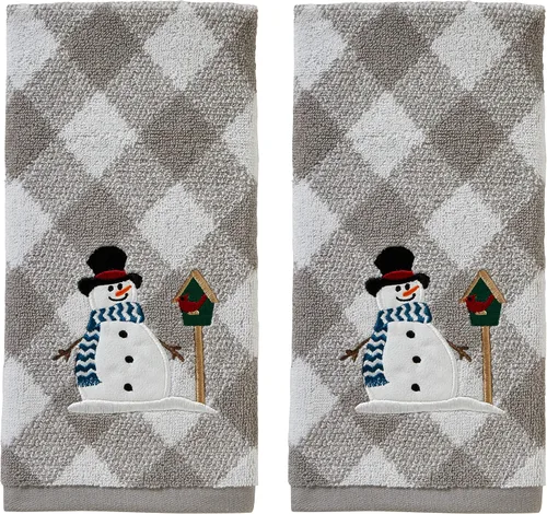 Miniatura 16 de SKL Home Juego de toallas de mano New Years Cheers, paquete de 2