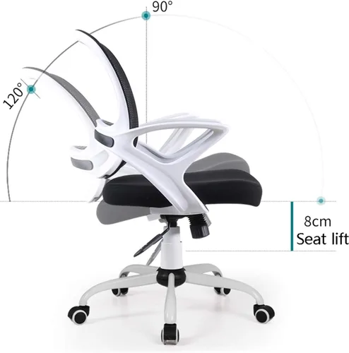 Miniatura 2 de Silla de juegos, silla de escritorio ergonómica, silla de oficina ergonómica para el hogar, oficina, silla de trabajo, silla de malla con respaldo