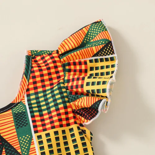 Miniatura 5 de YOUNGER TREE - Conjunto de ropa para bebé, diseño africano Dashiki Ankara