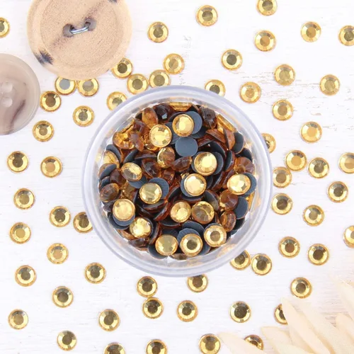 Miniatura 21 de Estrás para aplicar con calor - 6SS, 10SS, 16SS, 20SS, 30SS - 32 colores Iron-on hotfix rhinestones - add brilliant sparkle to apparel, denim