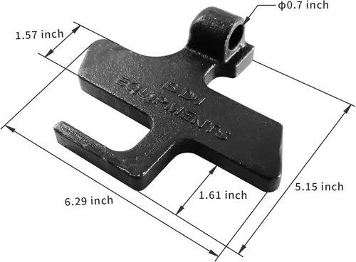 Miniatura 3 de Herramienta de extracción de pines, BDI WEAR PARTS 230 Excavadora manual de dientes de cubo herramienta de extracción de PIN # A23W (Negro)-1 paquete
