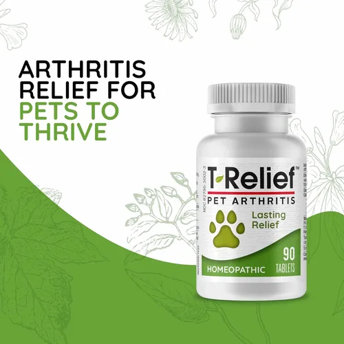 Miniatura 2 de MediNatura T-Relief Pet Alivio para la Artritis Árnica +12 Potentes Medicinas Homeopáticas Naturales Ayudan a Aliviar el Dolor de Cadera
