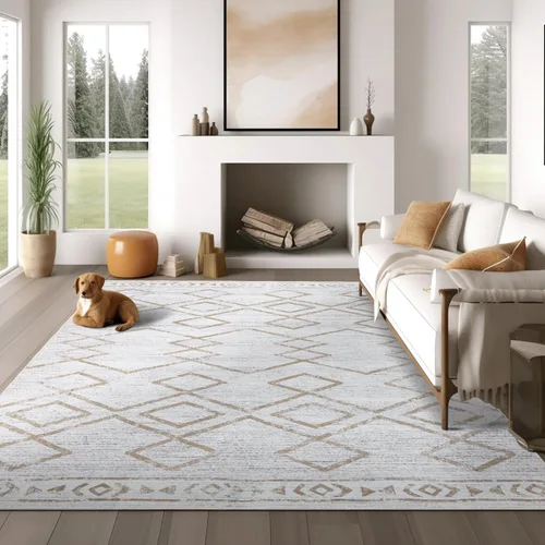 Miniatura 92 de jinchan Alfombra marroquí de pasillo 2x10 para pasillo - Alfombra de pasillo para cocina bohemia lavable a máquina, alfombra moderna suave, Boho