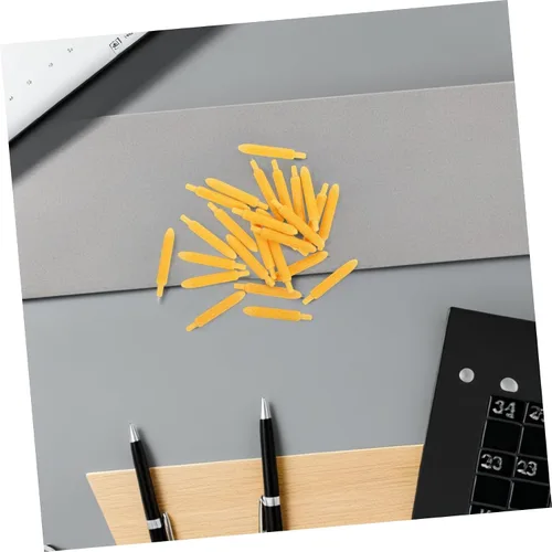 Miniatura 6 de STOBOK Rotuladores de tela, puntas de repuesto para rotuladores, 30 puntas, pintura acrílica, para pintar, color blanco