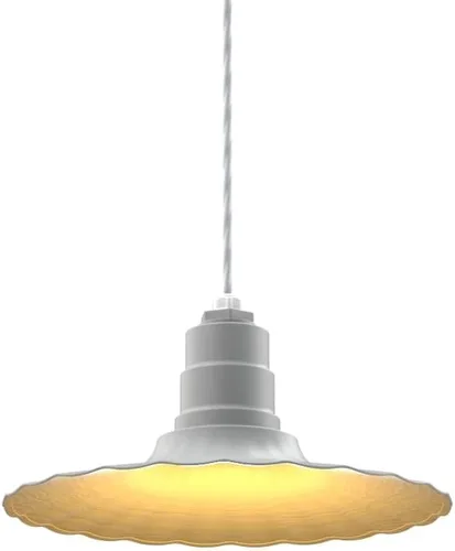 Miniatura 39 de Steel Lighting Co. Colgante Eagle Rock Lámpara montada en el techo Onda radial de 16 pulgadas vástago de 12 pulgadas Acero resistente