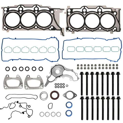 Miniatura 24 de Juego de juntas de cabeza 1.4L con pernos de cabeza compatible con Chevy Cruze, Sonic, Trax, compatible con Buick Encore 1.4L Gas DOHC 2011-2016