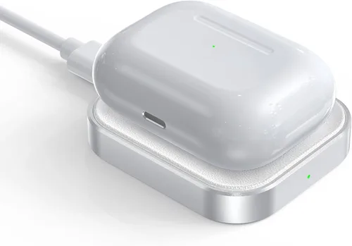 Miniatura 13 de Cargador para Airpod, cargador inalámbrico diseñado para Airpods 4 (ANC)/3ª/2ª generación, para el nuevo AirPod Pro 3 (2025)/2ª generación, Blanco-2