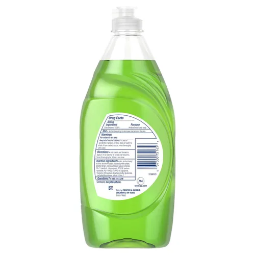 Miniatura 2 de Dawn Ultra - Líquido antibacteriano para lavavajillas, 2 unidades, flor de manzana, 19.4 (38.8 onzas líquidas en total)